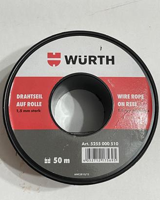filo d'acciaio Wurth usato di pochi metri 