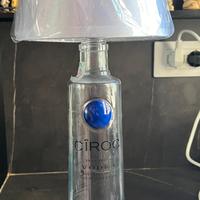 Abat jour lampada con bottiglia vodka CIROC