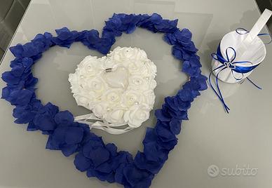 Cuscino porta fedi e altro