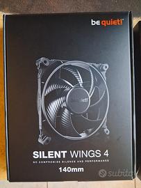 2 Ventole Silent Wings 4 140mm be quiet!