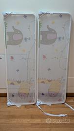 coppia sponde per letto bambini 