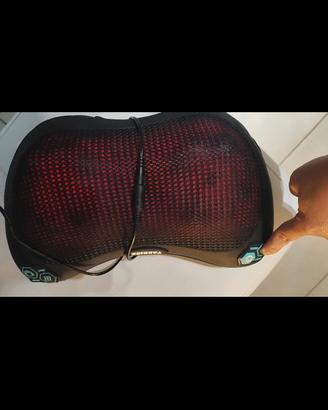 clCuscino nero massaggiante autoriscaldante