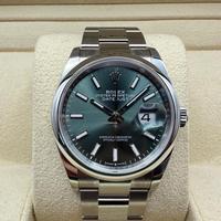 Rolex 36mm mint full set cartier omega tudor