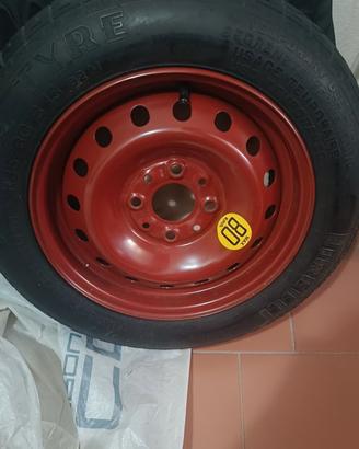 ruotino di scorta Fiat panda 