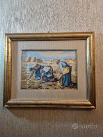 Coppia quadri mezzo punto