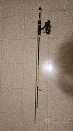Canna da pesca spinning ultra sottile carbonio
