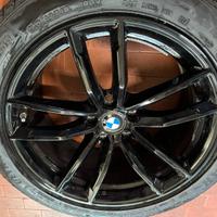 4 cerchi in lega BMW + 4 pneumatici invernali