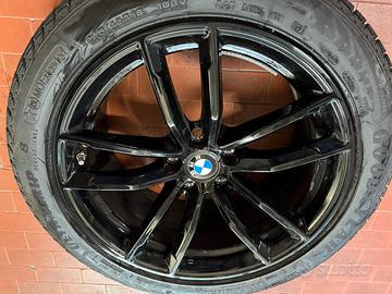 4 cerchi in lega BMW + 4 pneumatici invernali