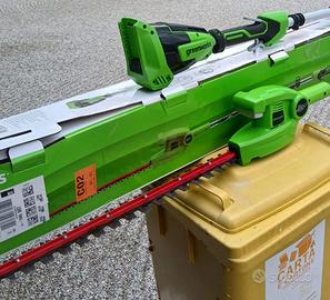 Tagliasiepi Greenworks (batteria esclusa)
