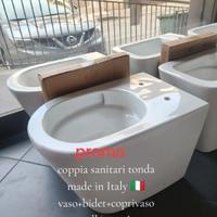 coppia sanitari serie tonda 