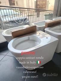 coppia sanitari serie tonda 