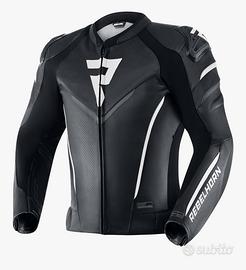 tuta 2 pezzi rebelhorn in pelle con protezioni