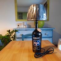 Lampada artigianale bottiglia Chimay G.Riserve '22