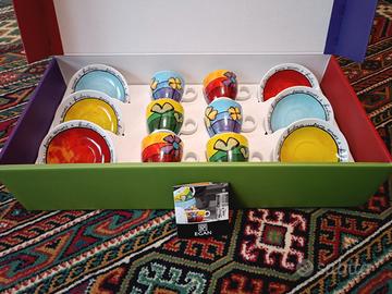 Egan Set 6 tazzine in porcellana collezione Nuove!