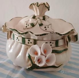 Zuppiera Ceramica Artistica CASA NOVA  Design Sac