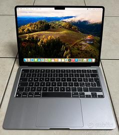 Macbook Air M2, 256 gb, 95% batteria