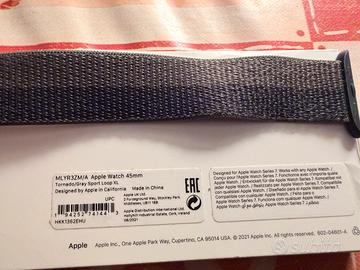 Apple Watch 45mm Tornado/Gray Sport Loop XL