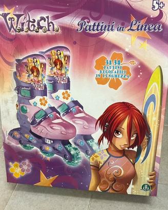 Pattini in linea per bambina