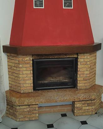 rivestimento camino  palazzetti angolare