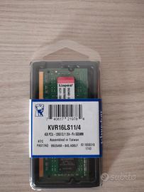 Ram so-dimm DDR3 4gb