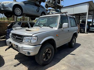 RICAMBI USATI HYUNDAI GALLOPER 2.5 GASOLIO -  D4BH