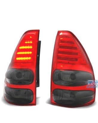 FANALI TOYOTA LAND CRUISER FJ120 03-08 LED ROSSO A