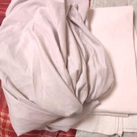 Lenzuola singole grigio bianco