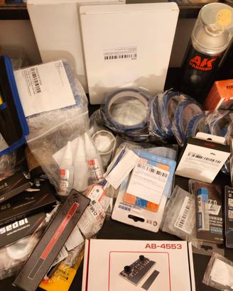 Lotto 500+ strumenti Modellismo Gunpla etc.. Nuovo