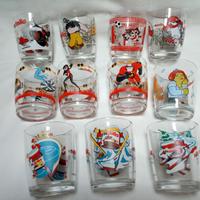 lotto di 11 bicchieri Nutella 2003-2007