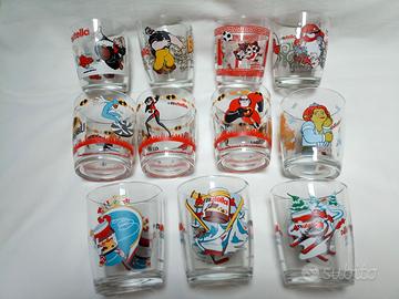 lotto di 11 bicchieri Nutella 2003-2007