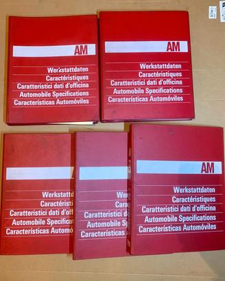 Cataloghi Caratteristici dati d’officina