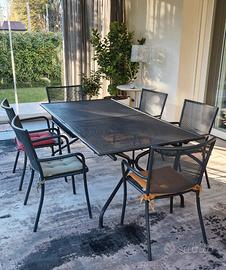 TAVOLO ALLUNGABILE EMU CON 6 SEDIE EMU
Mod. ATHENA