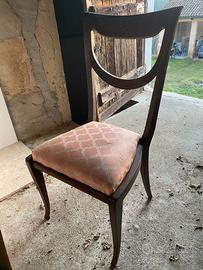 Sedie vintage legno x 3