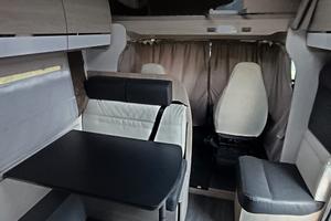 Camper mansardato 5 posti