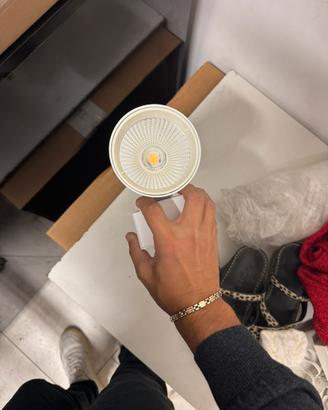 Illuminazione per negozio faretti