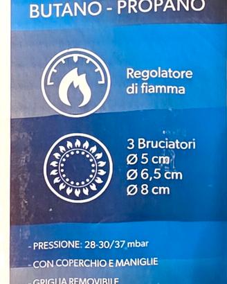 fornello a gas x campeggio 