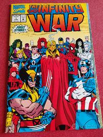🇺🇸 The Infinity War # 1 - Cover Tre Ante