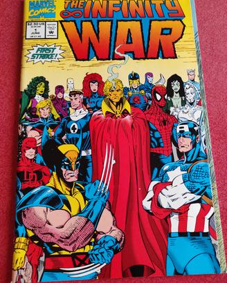 🇺🇸 The Infinity War # 1 - Cover Tre Ante