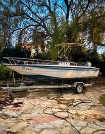 Barca Gabri 5.50 con motore Yamaha 2T