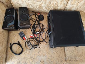 sistema audio 2.1 Trust/LG 120 W