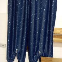 due set Tende coprenti blu navy e stelle 85x180