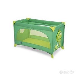 Lettino chicco easy Sl.  “Green jam”+Camping roll