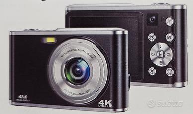 FOTOCAMERA DIGITALE  HICSHON  4K 48MP + SD 32 GB