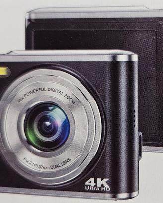 FOTOCAMERA DIGITALE  HICSHON  4K 48MP + SD 32 GB