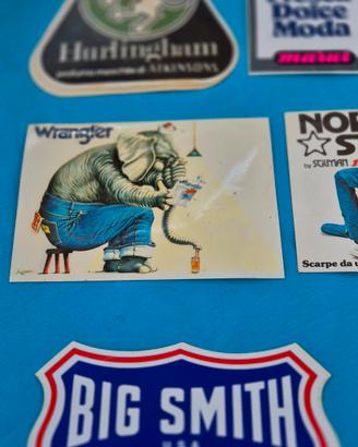 Stickers Adesivi Vintage Anni 80