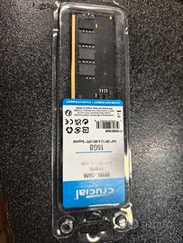 RAM 16gbyte ddr5 crucial