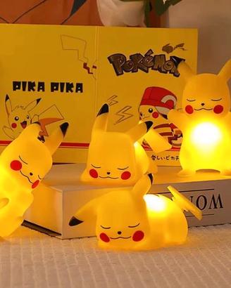 Lampada pikachu da notte pokemon gadget lamp