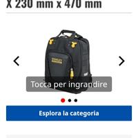 Zaino attrezzi Stanley