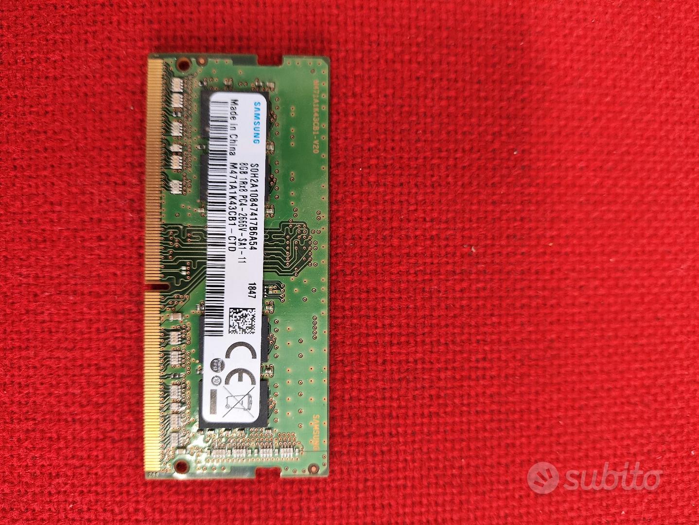 MODULO RAM SO-DIMM DDR4 2666V 8 GB SAMSUNG