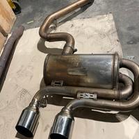 Scarico inoxcar R32 golf 5